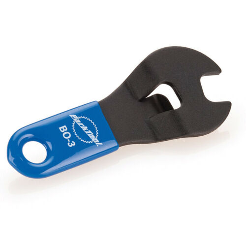 Park Tool BO-3 Keychain Soda Beer Bottle Opener w 10mm Wrench BO3 Black Blue