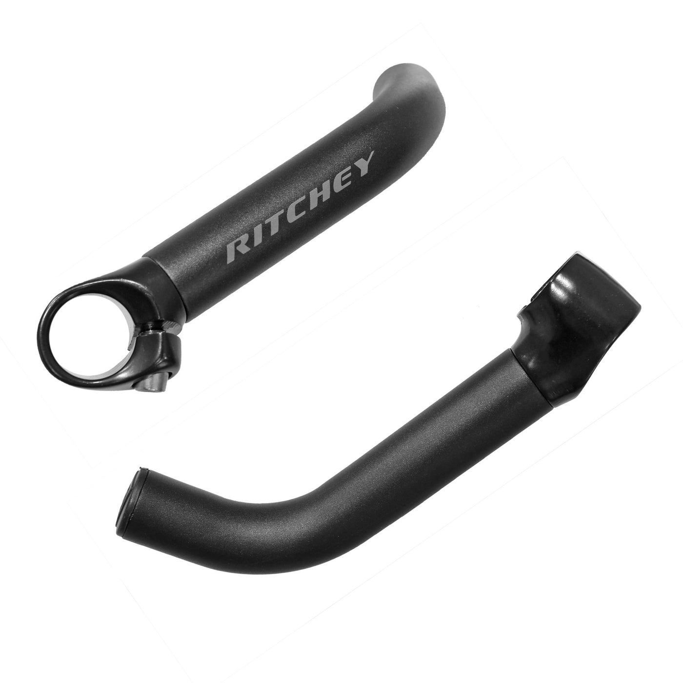 Ritchey Comp Bar Ends 125mm, Matte Black Aluminum Bicycle Handlebar BarEnds