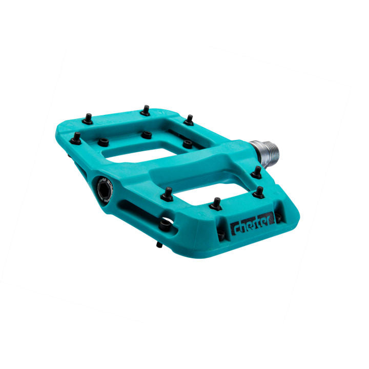 RaceFace Chester Composite Platform Pedal Race Face Bicycle Pedals Turquoise