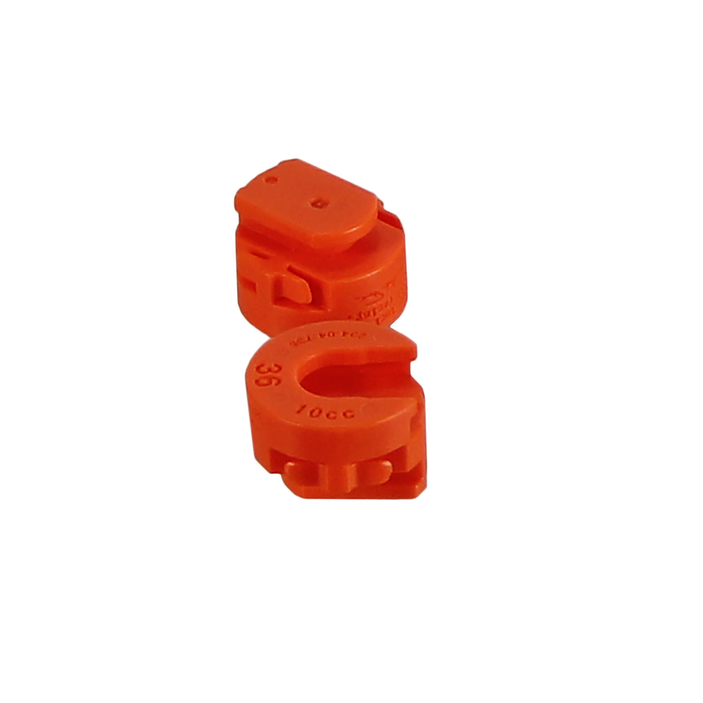 FOX Volume Spacer 2pk Tuning Kit for 36 Suspension Fork Tuning Service Orange