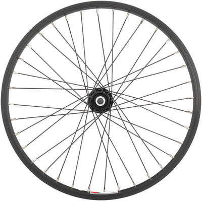 Sta-Tru Rear Wheel 20", Bolt On 3/8" x 135mm, Rim Brake Freewheel Black (Dual Wall)