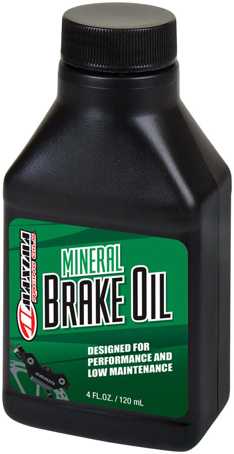 Maxima Hydraulic Mineral Brake Oil Recommended For SRAM Mineral Oil Disc Brakes Green 4oz