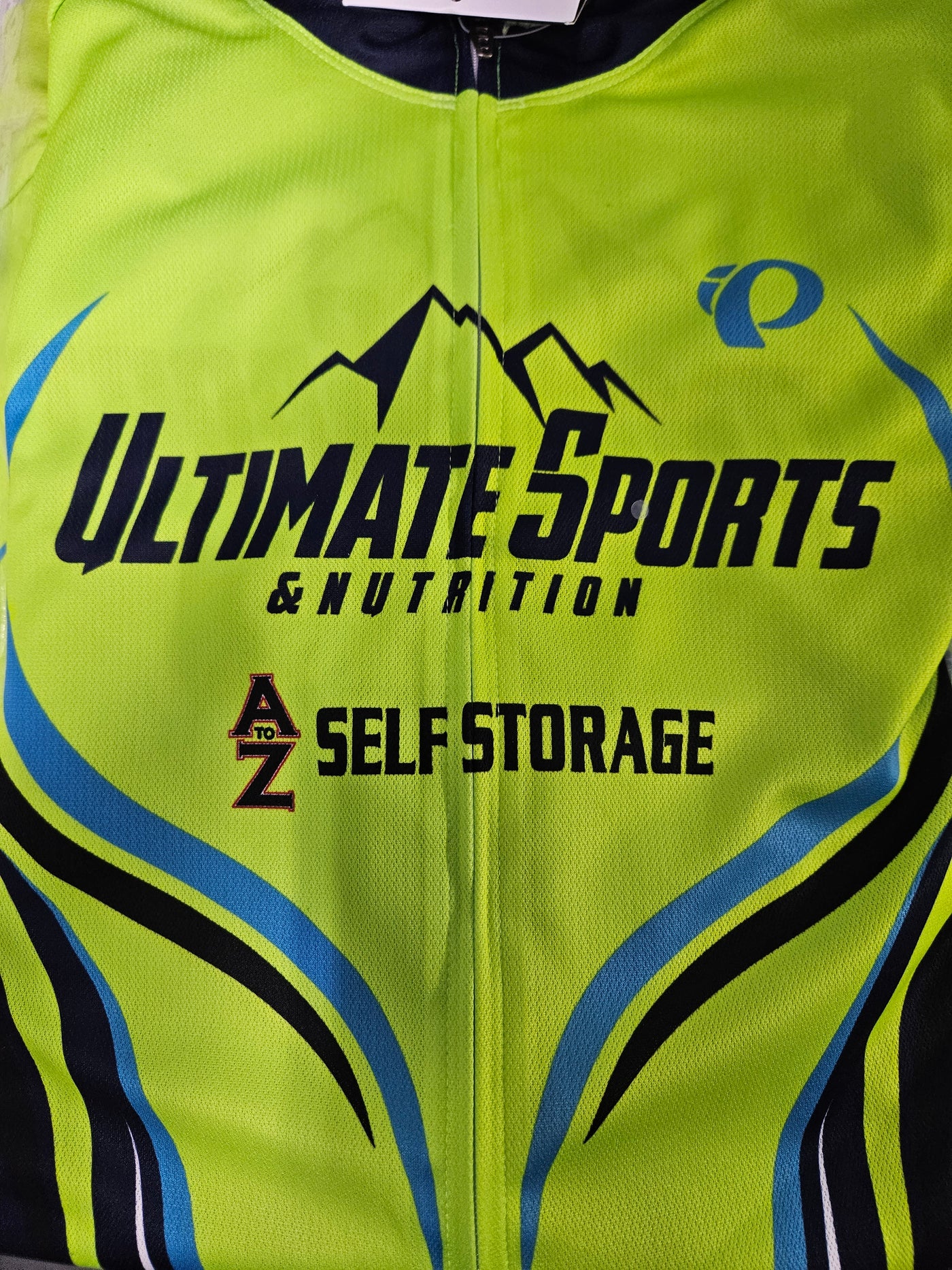Ultimate Sports Team Cycling  Jersey Escape LTD Full Zip Green