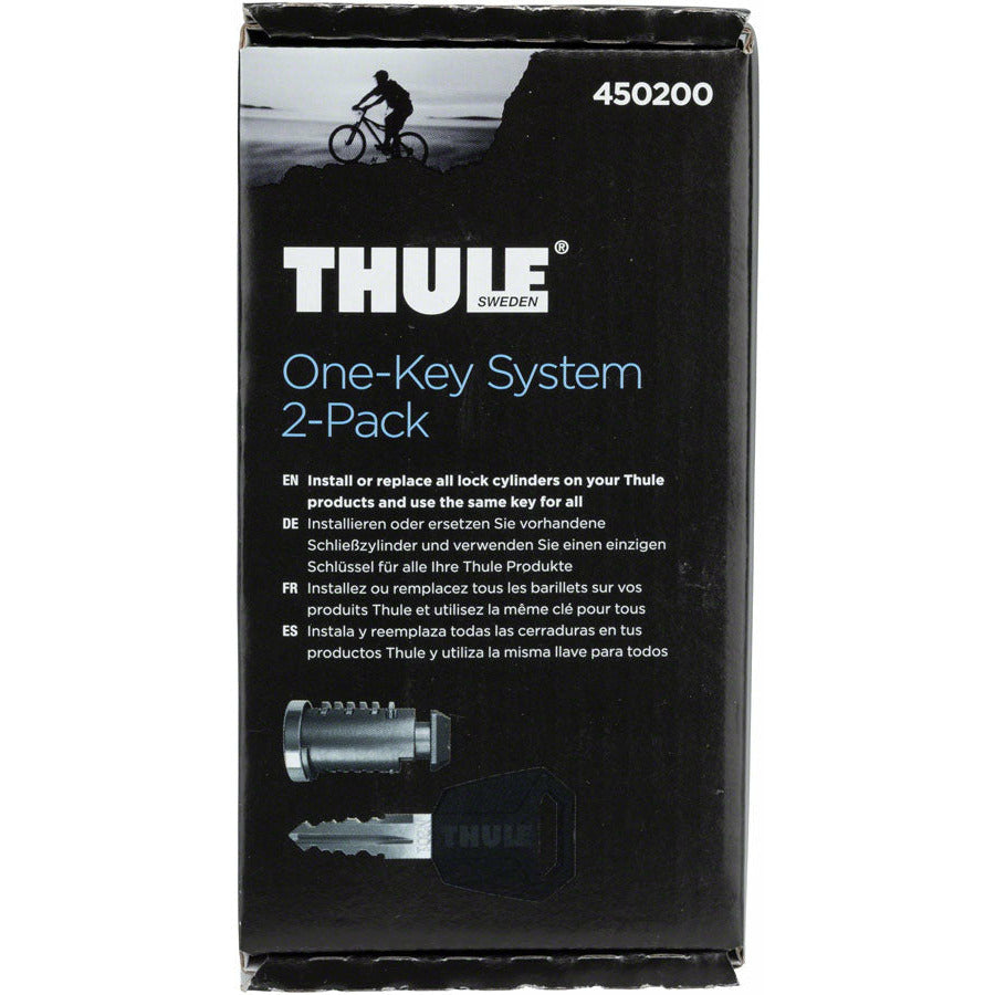 Thule 450200 One-Key Lock System 2 Pack Lock Cylinders w/ Keys