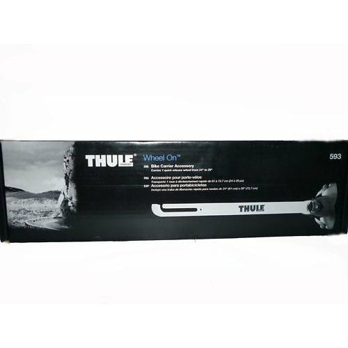 Thule Bicycle Rack Front Wheel On Carrier 593 Folding Holder Up to 29" Wheels