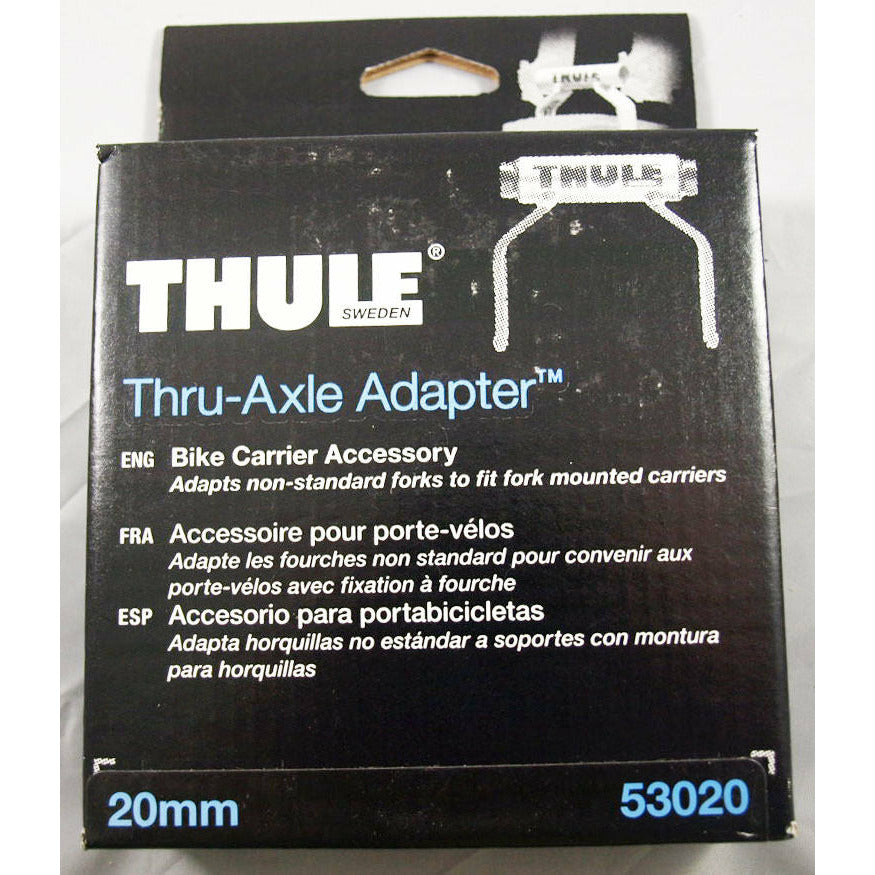 Thule Thru-Axle Adapter 53020 Bike Carrier Accessory 20mm Fork Adapters 53020