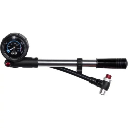 Bicycle Suspension Fork Shock Pump w Pressure Relief fits Fox & RockShox 400psi