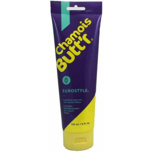 Cycling Chamois Butt'r Eurostyle Anti-Chafe Skin Care Butter Paraben free 8oz