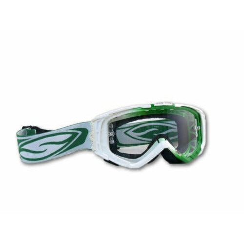 Smith Motocross Goggle Intake Green White MX Goggles