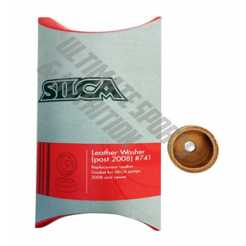 Silca Leather Plunger Pista #74.1 30mm Bicycle Floor Pumps Aluminum Tube Piston