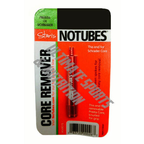 Stan's NoTubes Presta & Schrader Valve Core Remover Stans Core Removal Tool Red
