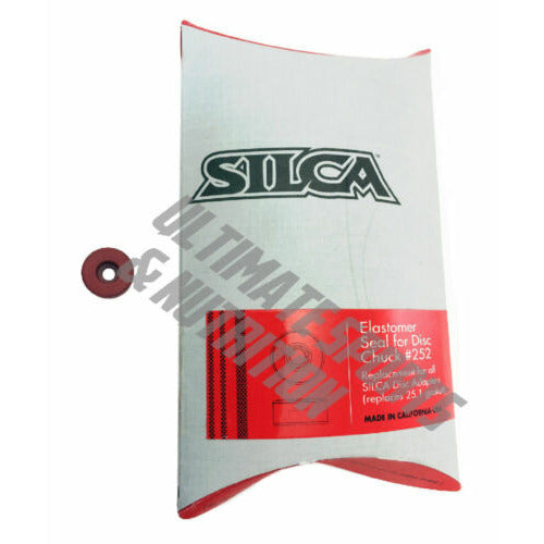 Silca Elastomer Replacement Seal Disc Chuck 252 for all Disc Wheel Adapters Red