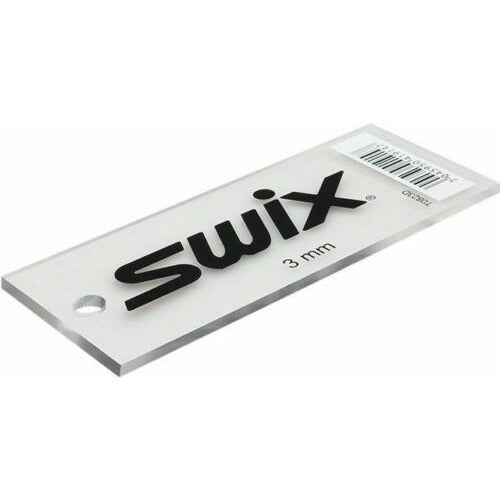 Swix Plexi Scraper 3mm T0823D Ski Board Wax Scrapers Scraping Tool 3 mm Clear