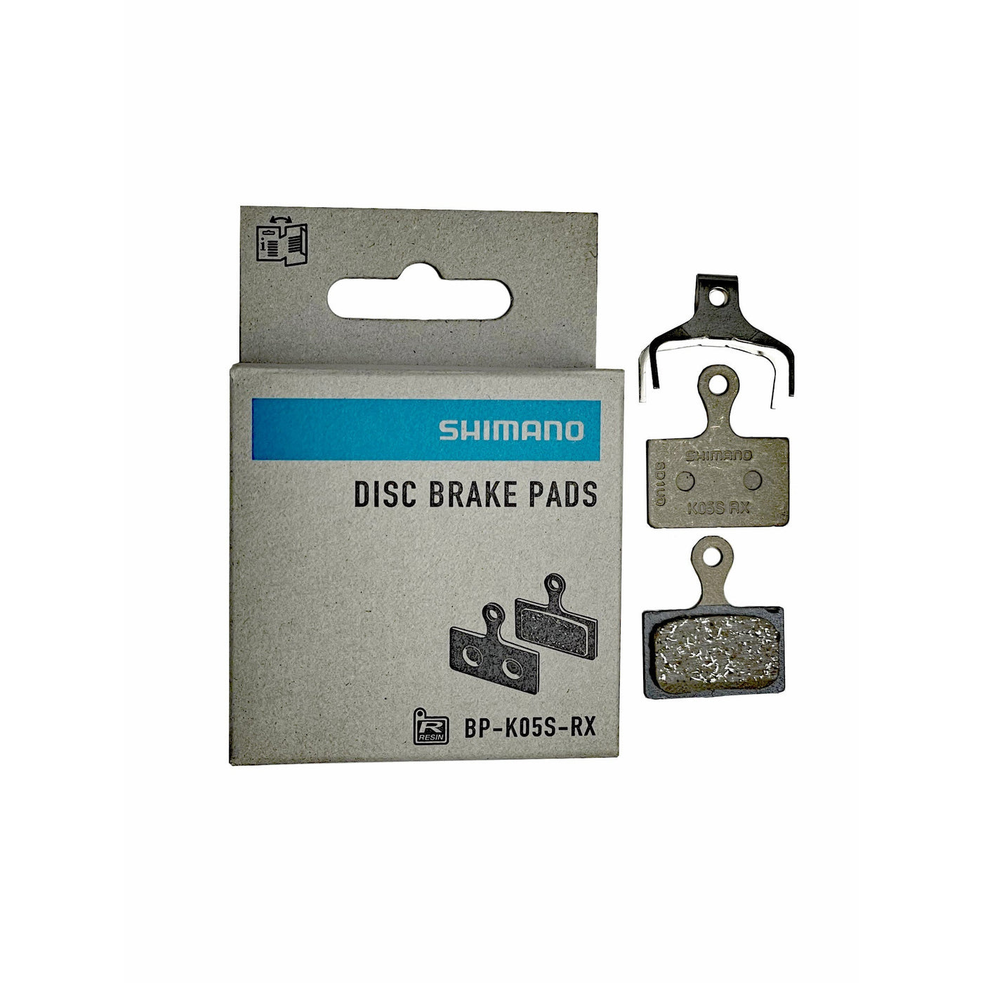Shimano K05S-RX Disc Brake Pads Resin M9100 M9110 M8110 R9270 R8170 R9170 R8070 R7070 4770 RS805 RS505 RS405 RS305 U5000 RX810 RX400