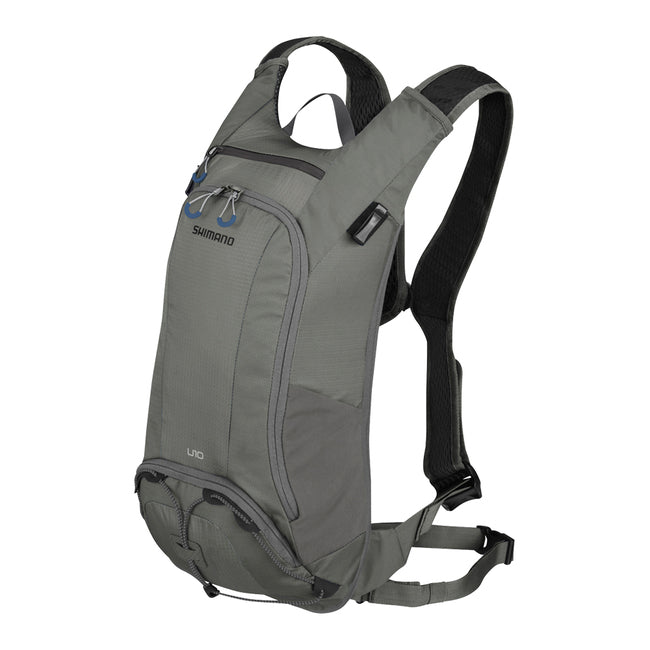 SHIMANO UNZEN 10 TRAIL DAYPACK W/ RESERVOIR SMOKED PEARL HYDRATION PACK