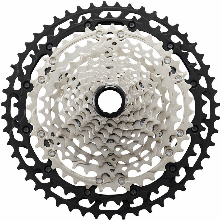 Shimano XT CS-M8100 Cassette 12 Speed 10-51t  Silver/Black  Micro Spline