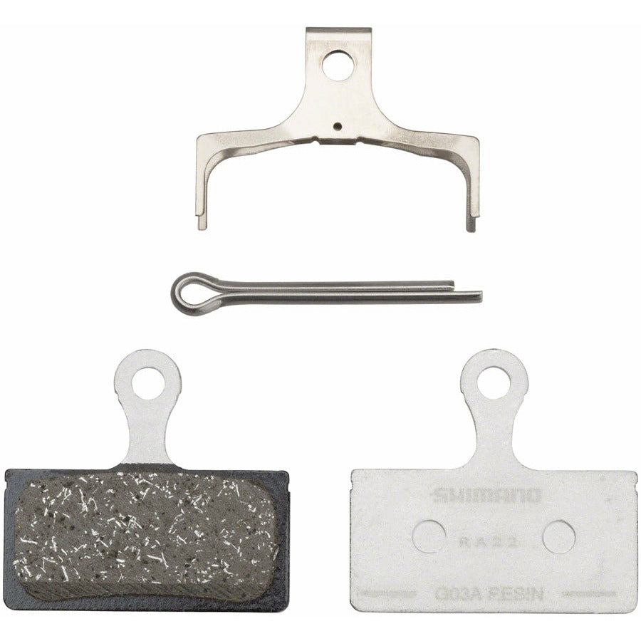 Shimano G03A Resin Disc Brake Pads - Resin, Aluminum Backed, Fits XTR BR-M9000/B