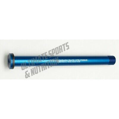 Wolf Tooth Replacement Thru Axle 15x110mm 15  110mm for RockShox Boost Fork Blue