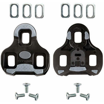 Keo Grip Pedal Replacement Cleat Set Black 0 Degree Float w Mounting Hardware