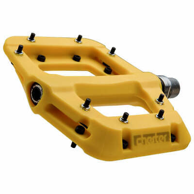 RaceFace Chester Composite Platform Pedal 9/16" Race Face Bicycle Pedals Yellow