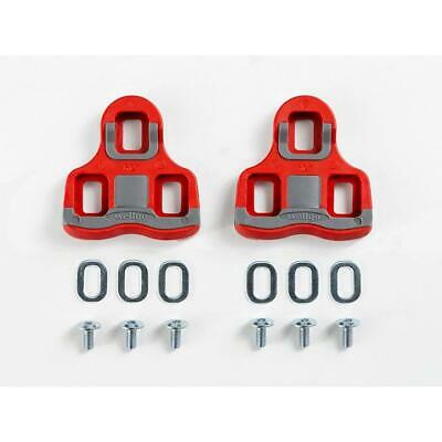 Wellgo Cleat Clipless Pedal Cleats Fit Look KEO Xpedo Bontrager Road Pedals RED