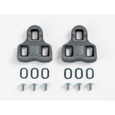 Wellgo Cleat Clipless Pedal Cleats Fit Look KEO Xpedo Bontrager Road Pedals Gray