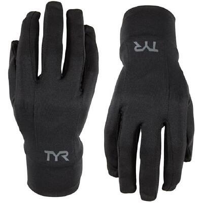 TYR All Elements Running Gloves Jogging Walking Training Glove Black S/M Sm/Med