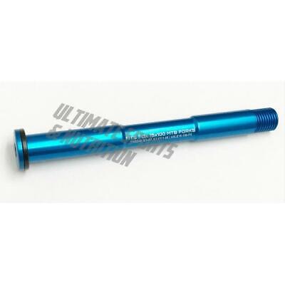 Wolf Tooth Components Replacement Thru Axle 15x100mm for 15x100mm Fox Fork Blue