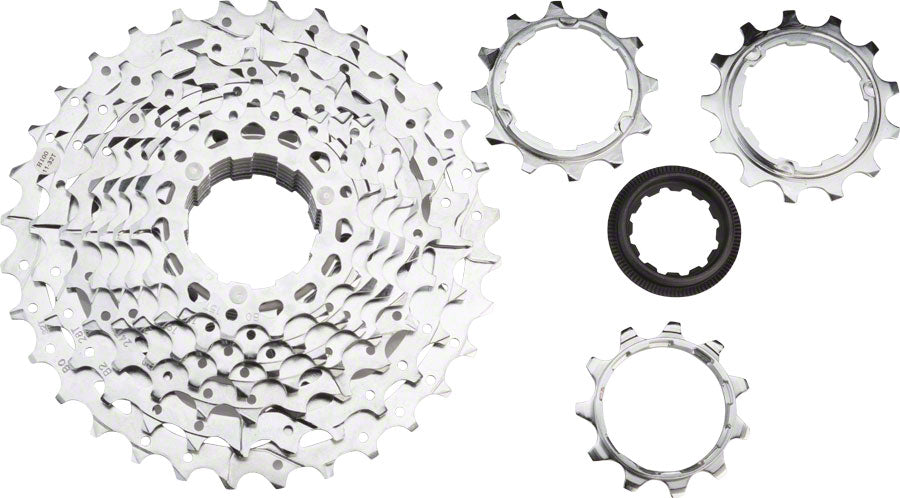 microSHIFT H10 Cassette - 10 Speed 11-32 Teeth Chrome Plated Shimano / SRAM Compatible