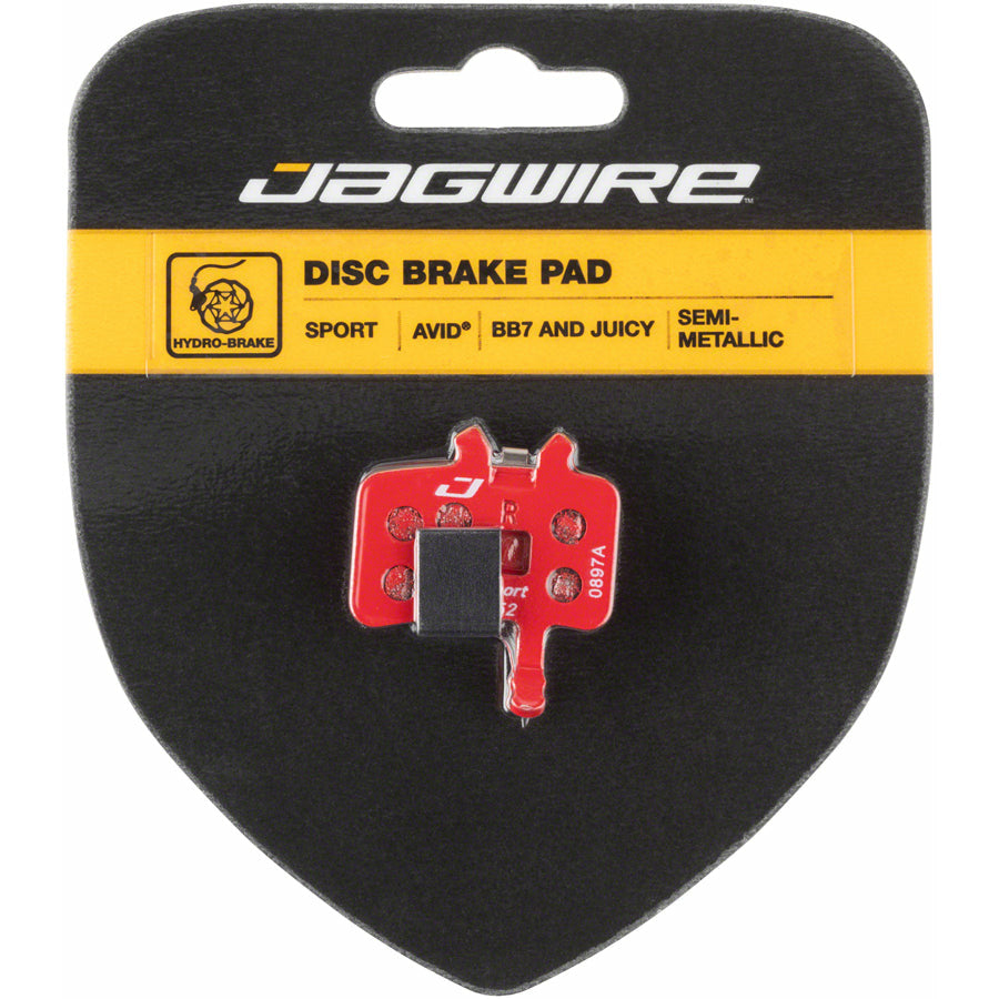 Jagwire Mountain Sport Semi-Metallic Disc Brake Pads for Avid BB7 and All Juicy Models