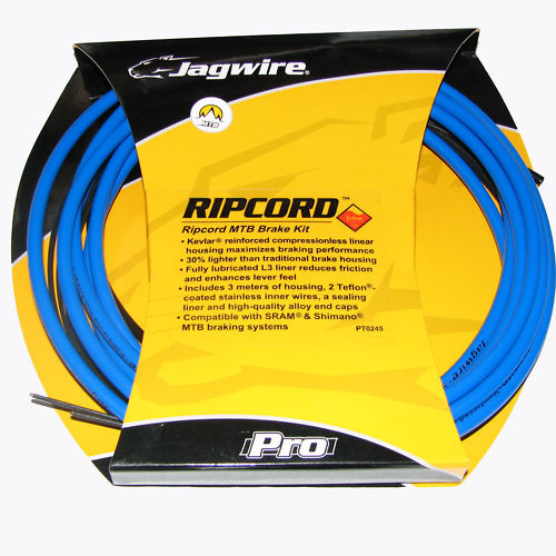 Jagwire Ripcord Cables Brake Cable Set Mountain Bike Brake Cable Housiing Blue