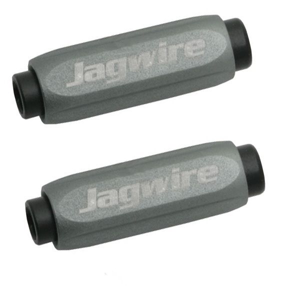 Jagwire Inline Adjuster Set Derailleur Shift Cable Tension Adjusters Grey Pair
