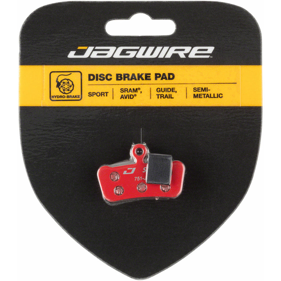 Jagwire Mountain Sport Semi-Metallic Disc Brake Pads for SRAM Guide RSC  RS  R Avid Trail