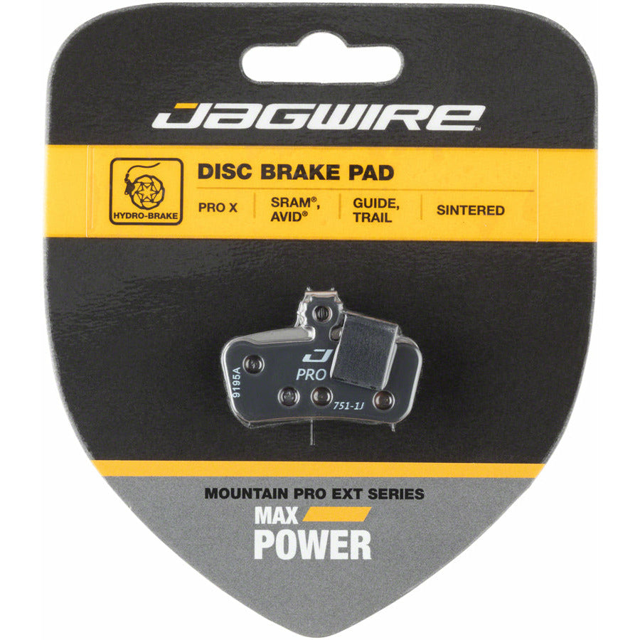 Jagwire Mountain Pro Extreme Sintered Disc Brake Pads for SRAM Guide RSC, RS R Avid Trail