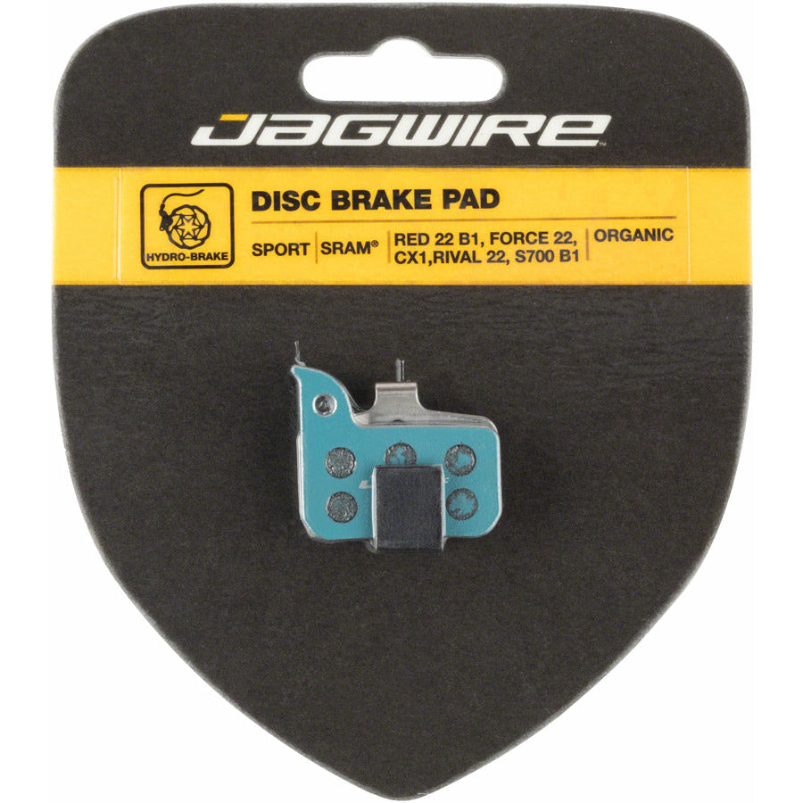 Jagwire Sport Organic Disc Brake Pads for SRAM Red 22 B1 Force 22 CX1 Rival 22 S700 B1 Level Ultimate