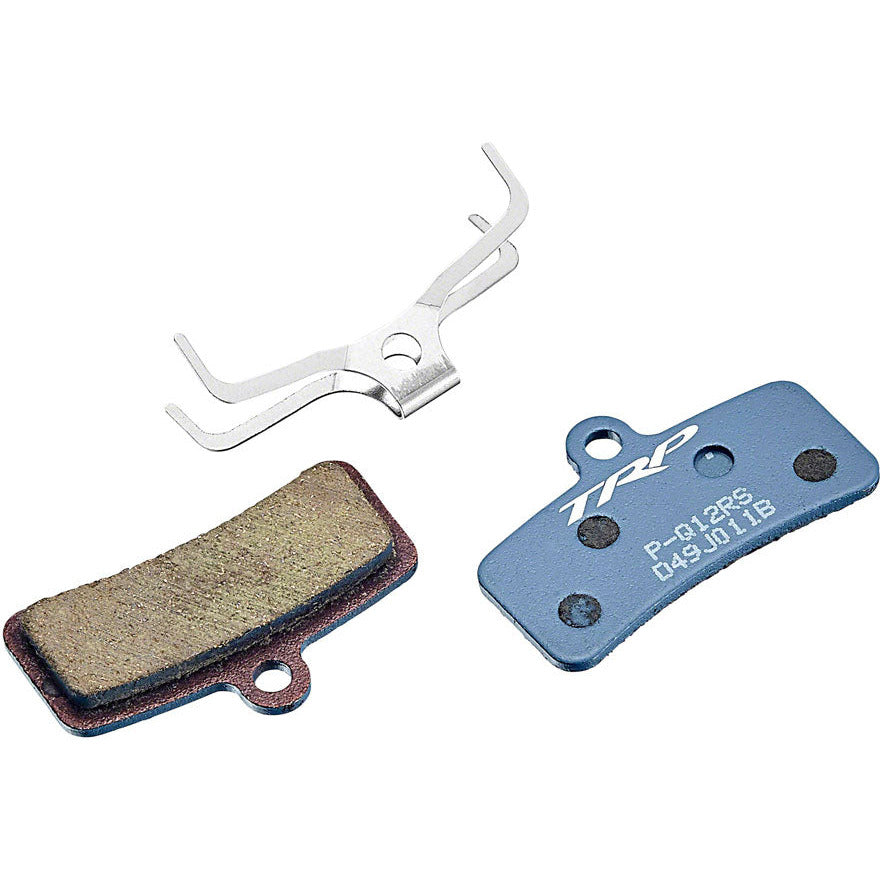 TRP P-Q12RS Disc Brake Pad Set Resin For TRP & Tektro 4-Piston Disc Brakes