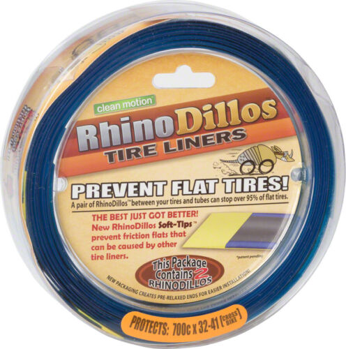 Rhinodillos Thorn Resistant Tire Liners Pair 700X32-41 or 27x1-1/4" Tires