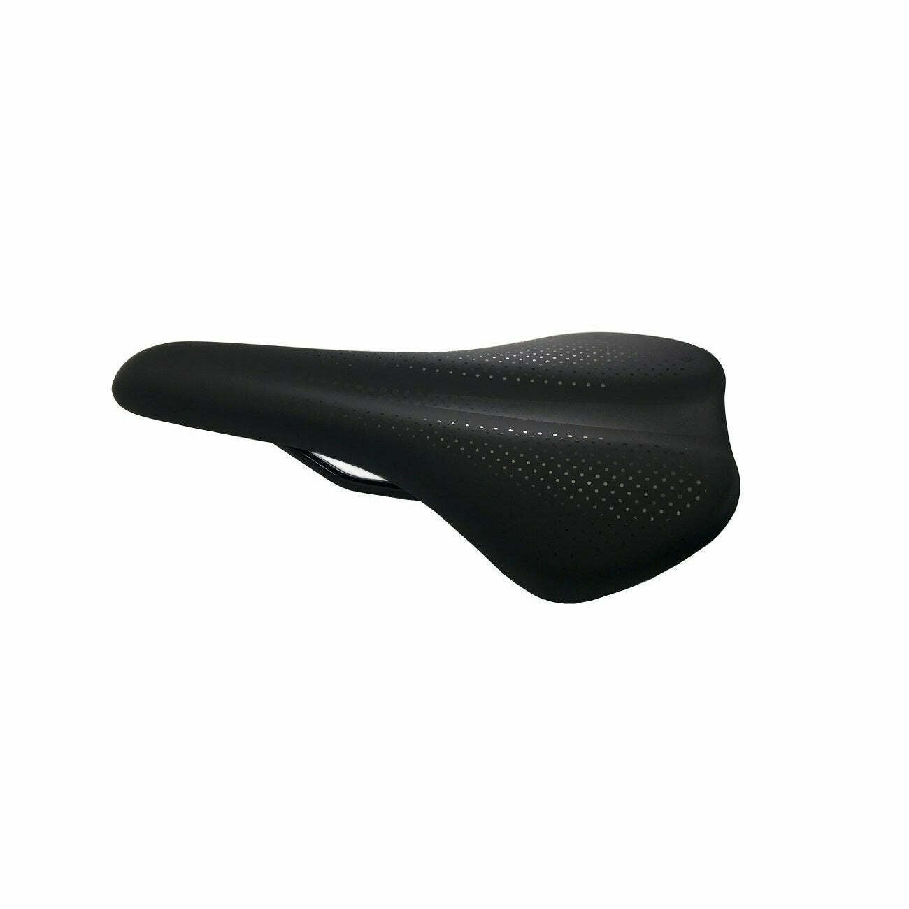 Performance Comp Bicycle Saddle Black Standard rails, compatible w/ standard seatposts