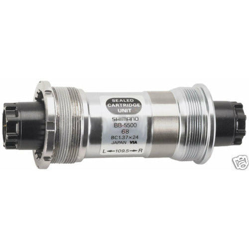 Shimano 105 BB5500 68x109.5mm English V1 Spline BB 5500 BB-5500 Bottom Bracket