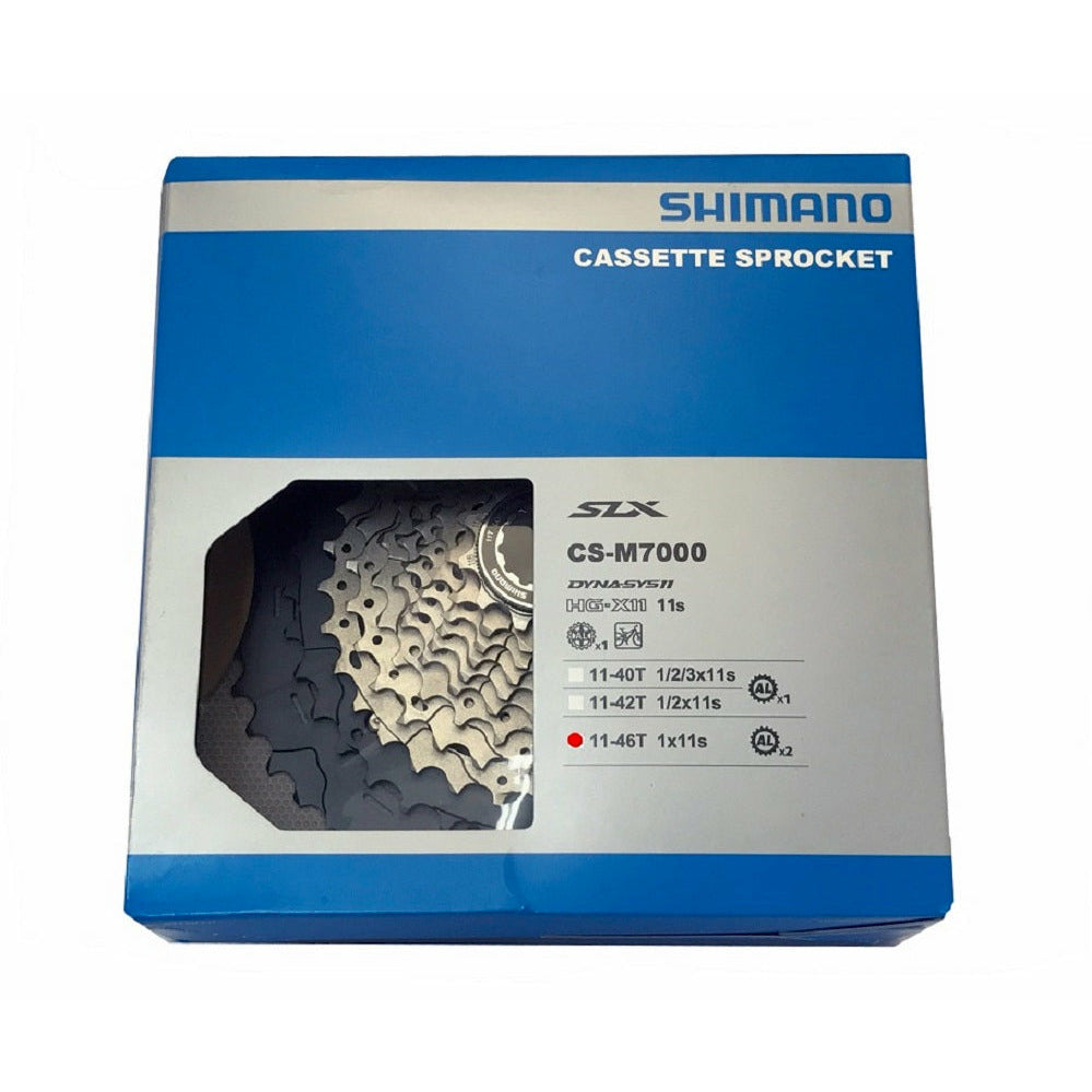 Shimano CS-M7000 SLX 11-Speed Cassette 11-46t M7000 11 Spd Cassettes 11-46