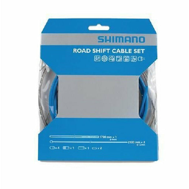 Shimano Road Shift Cable and Housing Set Road Blue