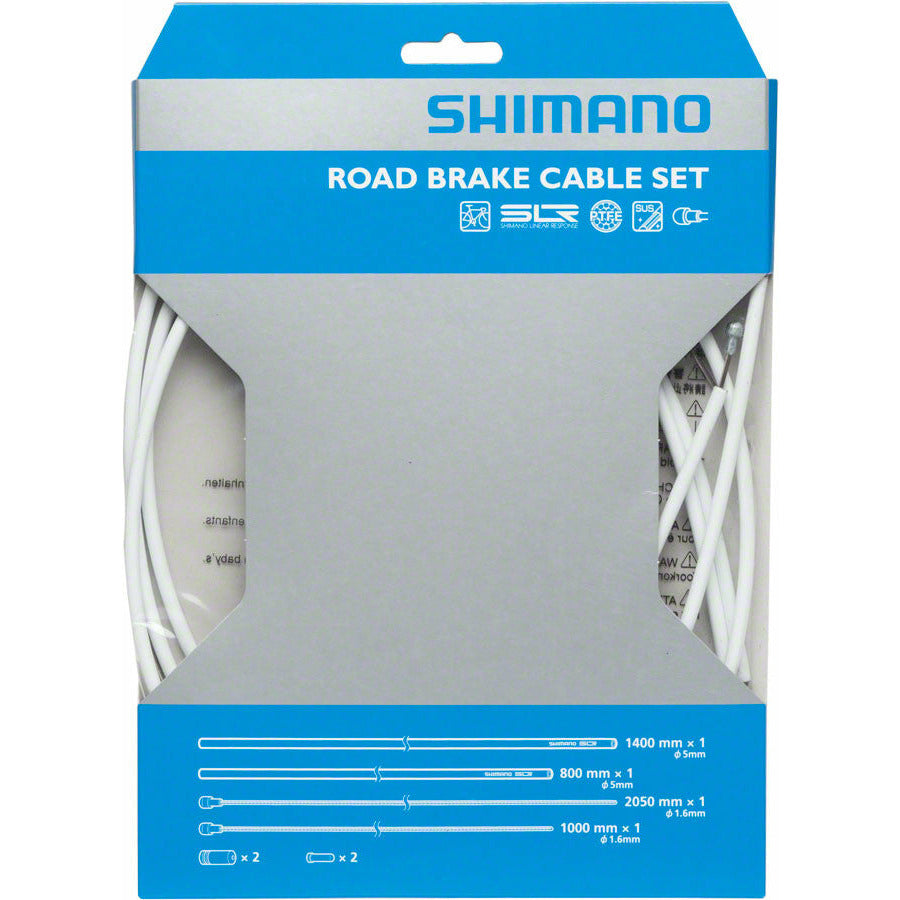 Shimano Road Brake Cable Housing Set Road Brake White