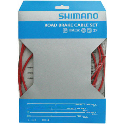 Shimano Road Brake Cable Housing Set Road Brake Red