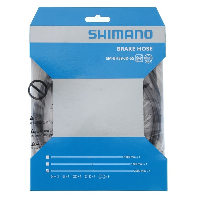 SHIMANO SM-BH59 BRAKE HOSE STRAIGHT-STRAIGHT, 1700MM, W/CONNECTING UNIT