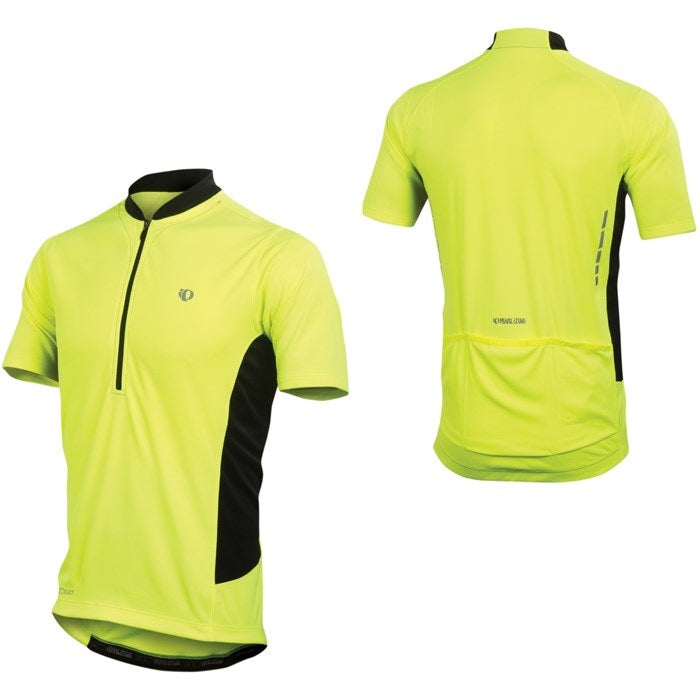 PEARL iZUMI Jerseys Quest Tour Short Sleeve Cycling Jersey Screaming Yellow Med