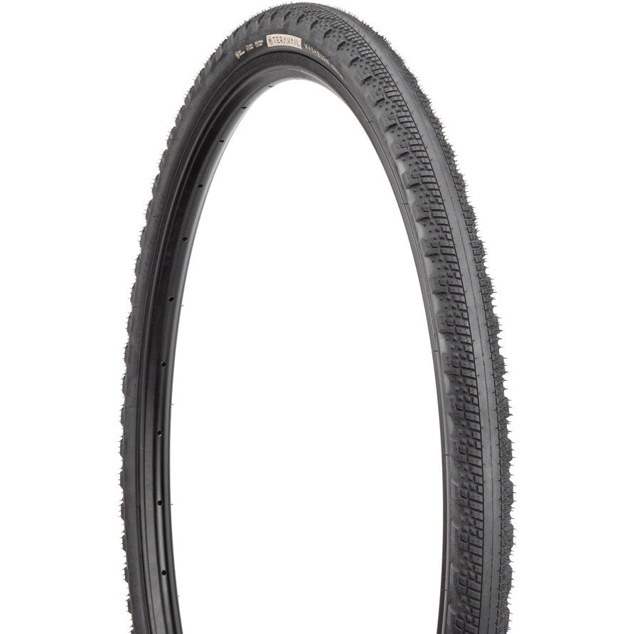 Teravail Washburn Tire 700 x 42, Tubeless, Folding, Light & Supple Casing, Black