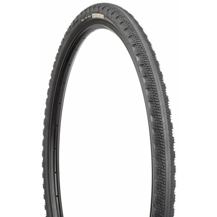 Teravail Washburn Gravel Tire 700x42 Tubeless Folding Bead w/ Durable Casing Black