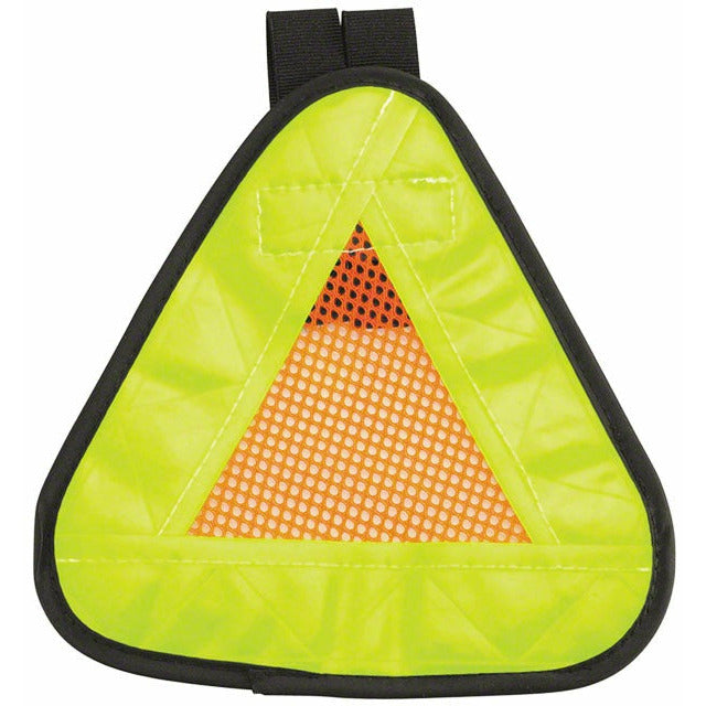 Aardvark Reflective Safety Triangle Yield Symbol For Runners Cyclists Bicycle