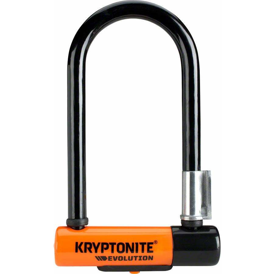 Kryptonite Evolution Series U-Lock 3.25 x 7", Keyed Lock with 4' cable