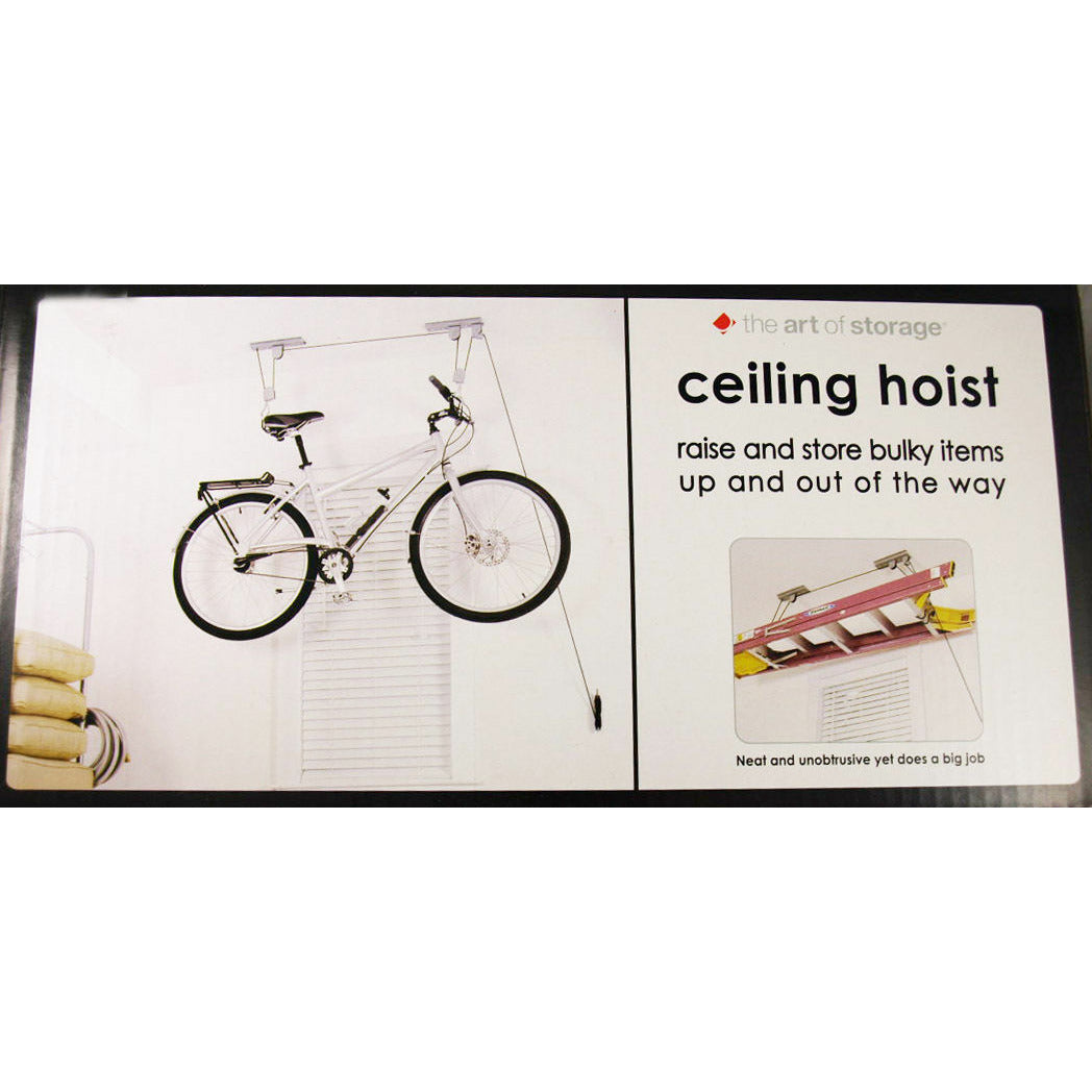 Delta El Grego Bicycle Hoist Bike Storage Pulley System Ceiling Storage Rack
